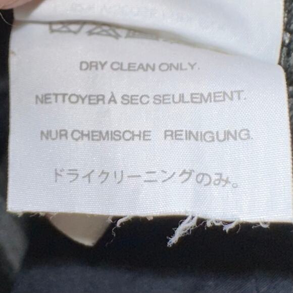 Madewell Choker Collar Short Sleeve Green Velvet Shirt Size Medium - Picture 6 of 13